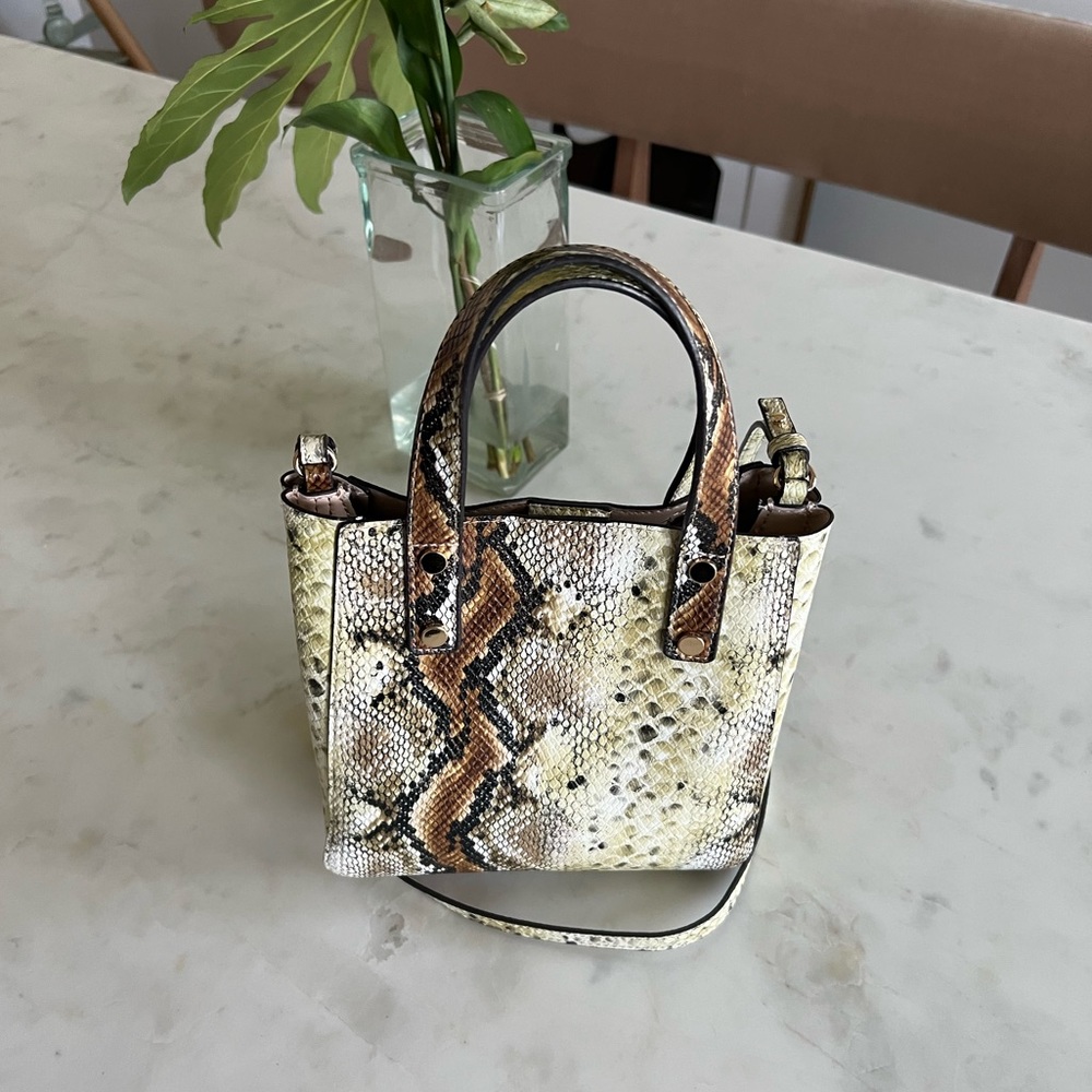 Yellow Python Purse - image 1